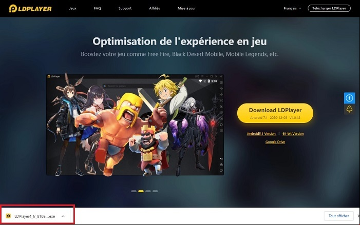 ldplayer téléchargement